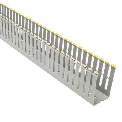 Korytko kablowe grubogrzebiniowe T1-N, 60x100x2000 mm, szare, B02571