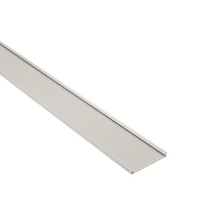 Korytko kablowe grubogrzebiniowe T1-N, 80x100x2000 mm, szare, B02573 - pokrywa