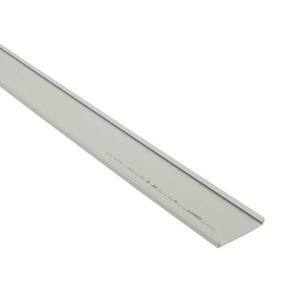 Korytko kablowe cienkogrzebiniowe TD, 75x75x2000 mm, szare, B08110 - pokrywa