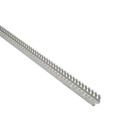 Korytko kablowe cienkogrzebiniowe TD, 25x25x2000 mm, szare, B08121