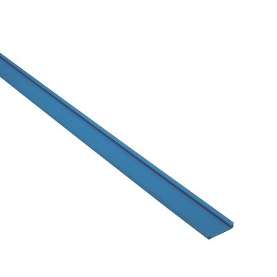 Korytko kablowe grubogrzebiniowe T1, 25x60x2000 mm, niebieskie, B00280 - pokrywa
