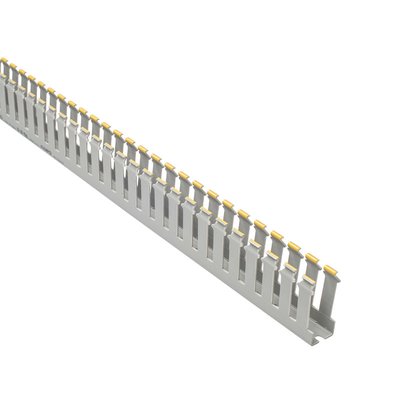 Korytko kablowe grubogrzebiniowe T1-N, 25x60x2000 mm, szare, B02562