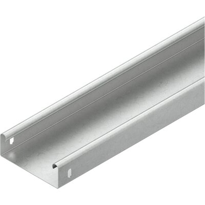 Korytko kablowe pełne 35x100x3000 mm, grubość 1mm, ocynk Sendzimira, RLU 35.100 - zdjęcie