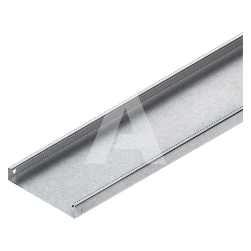 Korytko kablowe pełne 35x150x3000 mm, grubość 1mm, ocynk Sendzimira, RLU 35.150 - zdjęcie
