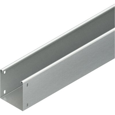 Korytko kablowe pełne 110x500x3000 mm, grubość 1mm, ocynk ogniowy, RLU 110.500 F - zdjęcie