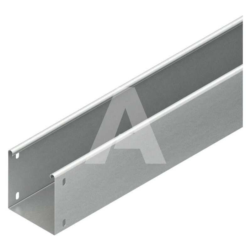 Korytko kablowe pełne 110x100x3000 mm, grubość 1 mm, stal nierdzewna 304, RLU 110.100 E3 - zdjęcie