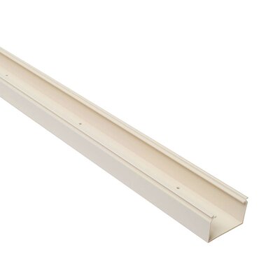 Korytko kablowe pełne TA-EN, 60x40x2000 mm, białe PVC, B01820