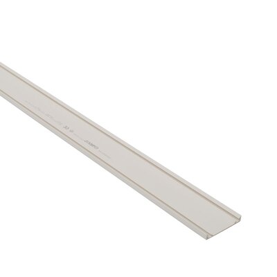 Korytko kablowe pełne TA-EN, 60x40x2000 mm, białe PVC, B01820 - pokrywa