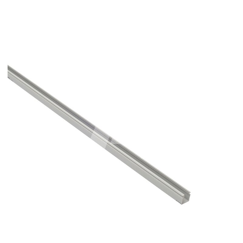 Korytko kablowe pełne TS, 15x18x2000 mm, szare PVC, B05342