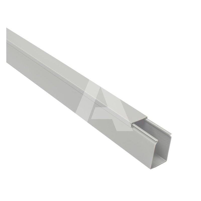 Korytko kablowe pełne TS, 40x60x2000 mm, szare PVC, B05347 - zestaw
