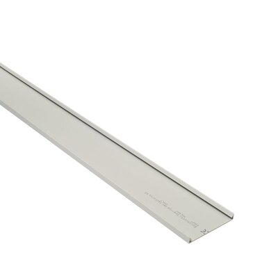 Korytko kablowe pełne perforowane TPD, 75x50x2000 mm, szare PVC, B08204 - pokrywa