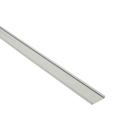 Korytko kablowe pełne perforowane TPD, 50x50x2000 mm, szare PVC, B08213 - pokrywa