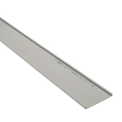 Korytko kablowe pełne perforowane TPD, 50x50x2000 mm, szare PVC, B08213 - pokrywa