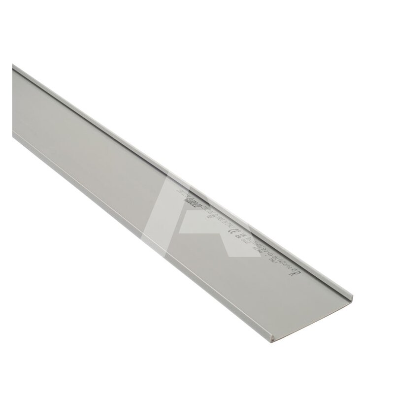 Korytko kablowe pełne perforowane TPD, 50x50x2000 mm, szare PVC, B08213 - pokrywa