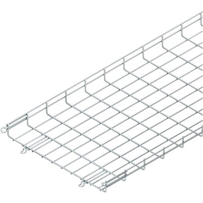 Korytko siatkowe MTC, łączone bezśrubowo, 54 x 500 x 3000, stal nierdzewna, MTC 54.500 E3