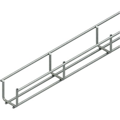 Korytko siatkowe GR, 40 x 40 x 3000, stal nierdzewna, GR 40.040 E3