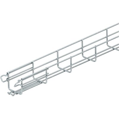 Korytko siatkowe, łączone bezśrubowo, 105x050x3000 mm, ocynk ogniowy, MTC 54.050 F - rysunek