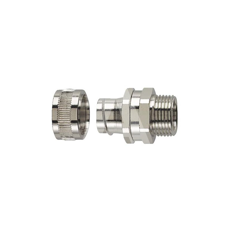 Złącze końcowe do rur metalowych z obrotowym gwintem zewnętrznym ø16 mm, M16, 166-30402