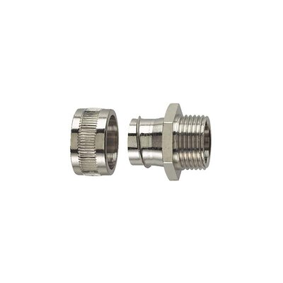 Złącze końcowe do rur metalowych ze stałym gwintem zewnętrznym ø16 mm, M16, 166-30302