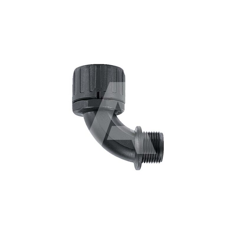 Złącze kątowe 90° z gwintem zewnętrznym IP66 ø34 mm, PG30, 166-22216