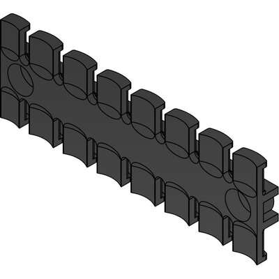 Listwa mocująca z wkładką aluminiową ZL 121 AB 5,2, 32285