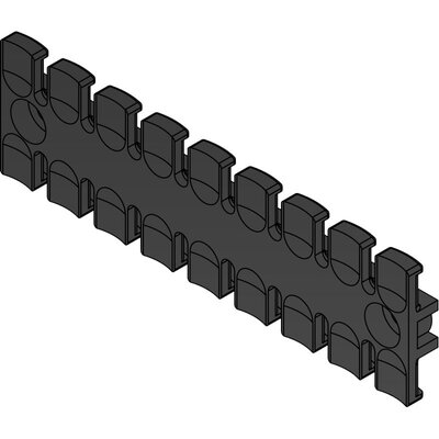 Listwa mocująca z wkładką aluminiową ZL 140 AB 6,2, 32296