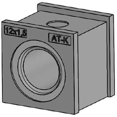 Moduł uszczelniający, adapter mały z wkładką gwintowaną 39956  - schemat