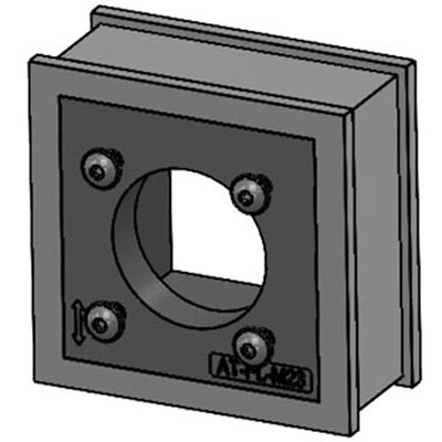Moduł adaptera do mocowania kwadratowego M23 39965 - schemat