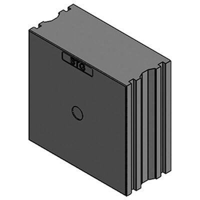 Moduł EMC pełny, zaślepka 99495 - schemat