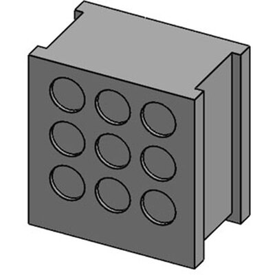 Moduł uszczelniający do systemu Quick 42552 - schemat