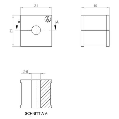 Moduł uszczelniający KT-BL 6,  70106 - schemat