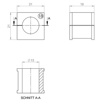 Moduł uszczelniający KT-BL 13,  70113 - schemat