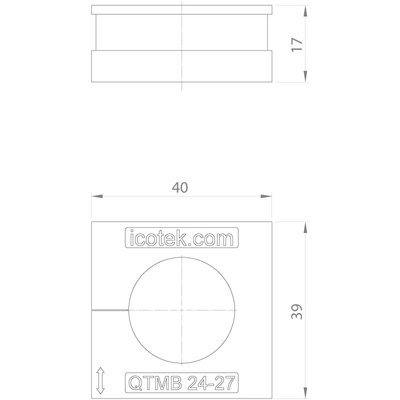 Moduł uszczelniający QTMB, QTMB 24-27, 1x24-27 mm, wielozakresowy, 42520