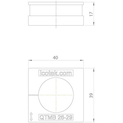 Moduł uszczelniający QTMB, QTMB 26-29, 1x26-29 mm, wielozakresowy, 42521