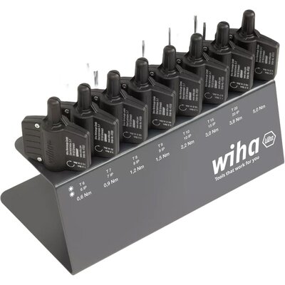Wkrętak dynamometryczny z zestawem uchwytów klucza, 47198