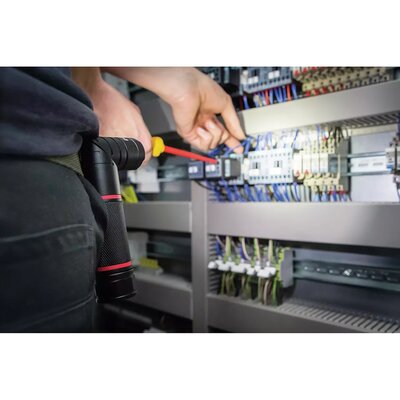 Latarka z laserem oraz światłami LED i UV, 41286 - zdjęcie aplikacyjne