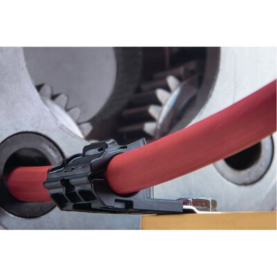 Obejma zaciskowa Ratchet P-Clamp 36-51 mm, kolor czarny, 151-01519- aplikacja