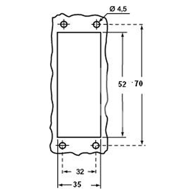 Obudowa gniazda, CHI 06 LC - schemat 1