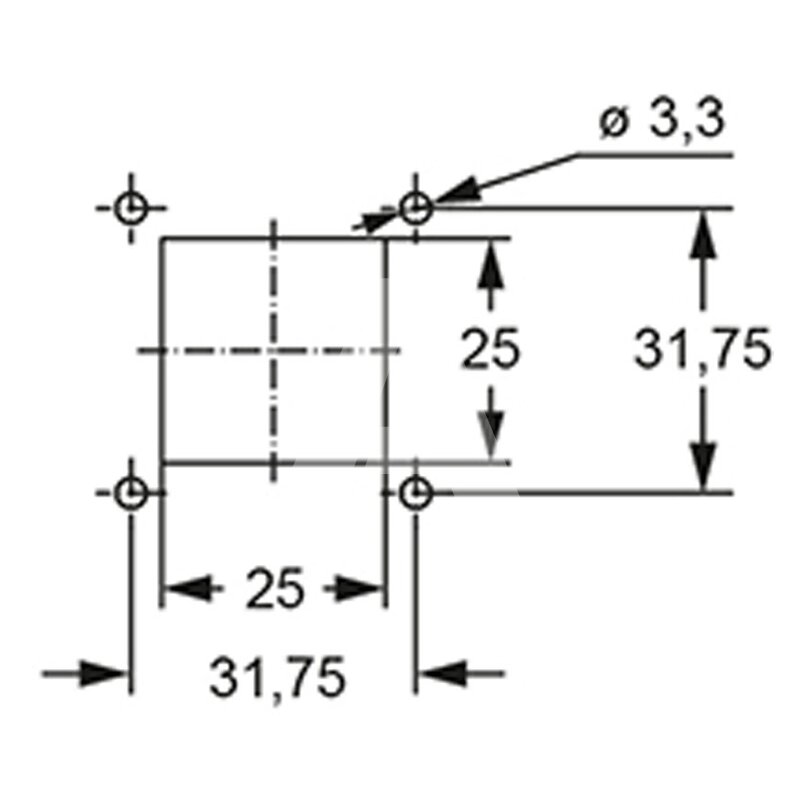 Obudowa gniazda, CKA 03 IA4 - schemat2