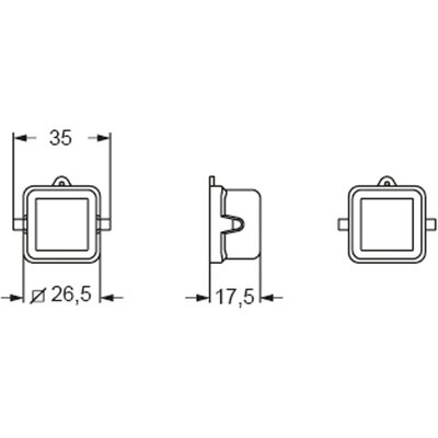 Pokrywa zamykająca, CKH 03 CA - schemat1