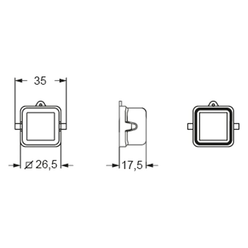 Pokrywa zamykająca, CKH 03 CS - schemat1