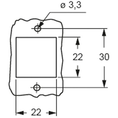 Obudowa gniazda, CKH 03 IA - schemat2