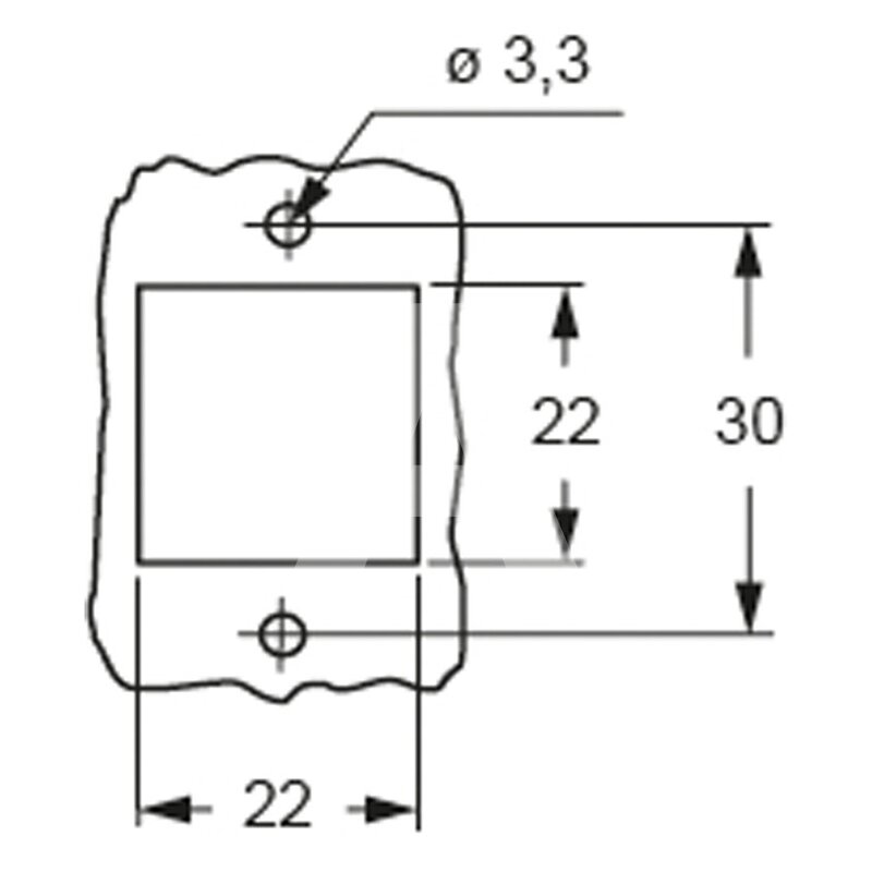 Obudowa gniazda, CKH 03 IA - schemat2
