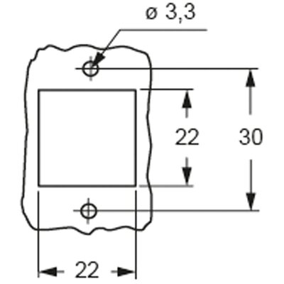Obudowa gniazda, CKH 03 I - schemat2