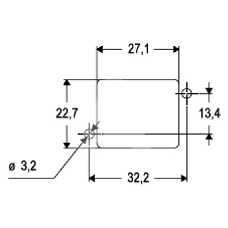 Obudowa gniazda, CQA 08 I - schemat2