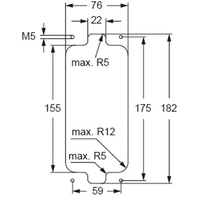 Obudowa wtyku, MBV 24.240DG - schemat 2