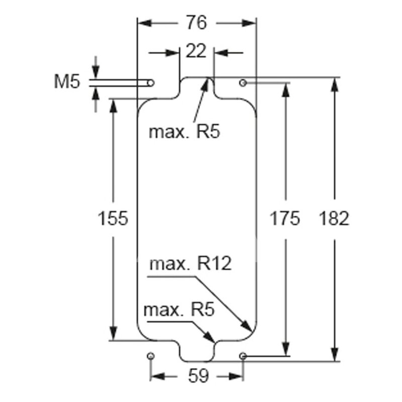 Obudowa wtyku, MBV 24.240DG - schemat 2