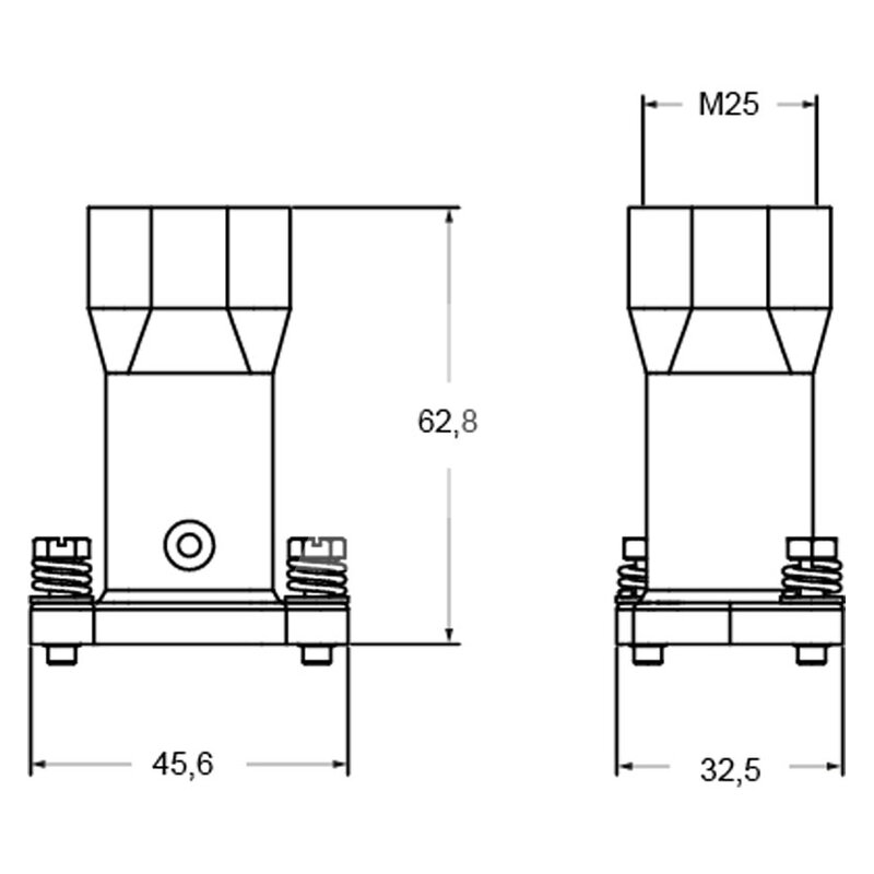 Obudowa wtyku, MGK V25 - schemat1