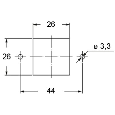 Obudowa gniazda, MKAXS IVG20 - schemat2