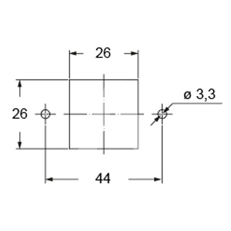 Obudowa gniazda, MKAXS IVG20 - schemat2
